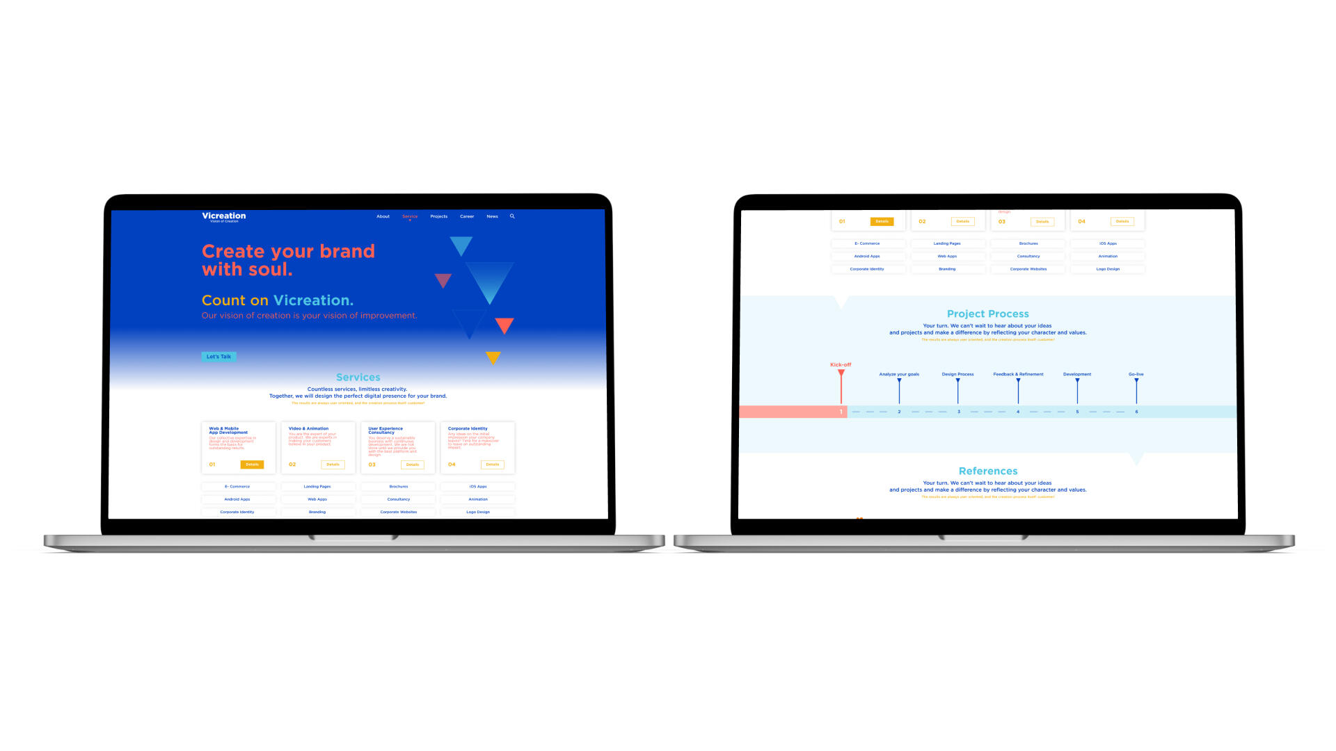 Vicreation UI Case Study